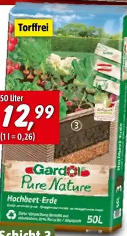 Bauhaus Gardol Pure Nature Bio-Hochbeeterde Angebot