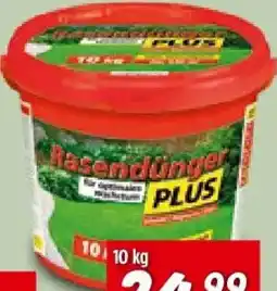 Bauhaus Rasendünger PLUS Angebot