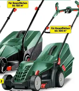 Bauhaus Bosch Universal Elektro-Rasenmäher Rotak Angebot