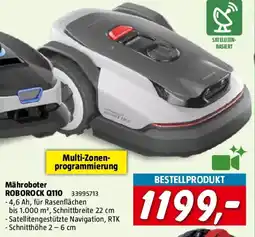 Bauhaus Mähroboter roborock q110 Angebot