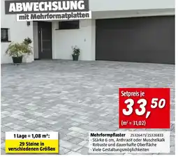 Bauhaus Mehrformatpflaster Angebot