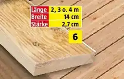 Bauhaus terrassendiele heimische lärche Angebot