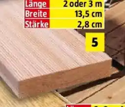 Bauhaus Terrassendiele douglasie Angebot