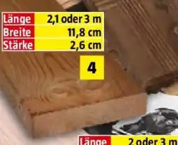 Bauhaus Terrassendiele thermokiefer Angebot