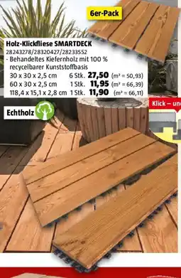 Bauhaus Holz-klickfliese smartdeck Angebot