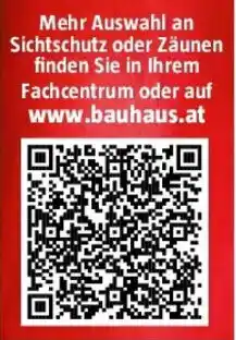 Bauhaus Mehr Auswahl an Sichtschutz oder Zäunen Angebot