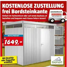 Bauhaus Biohort highline gerätehaus h2 Angebot