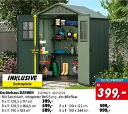 Bauhaus Gerätehaus darwin Angebot