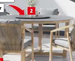 Bauhaus Gartentisch rund Angebot