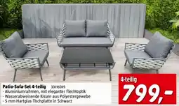 Bauhaus Patio-Sofa-Set 4-teilig Angebot