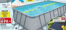 Bauhaus Frame-pool-set oasis lap pool Angebot