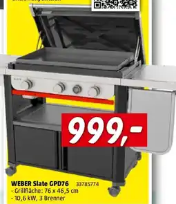 Bauhaus Weber slate gpd76 Angebot