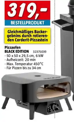 Bauhaus Pizzaofen black edition Angebot