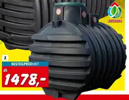 Bauhaus Zisterne Komplettpaket Mono Garten-Comfort Angebot