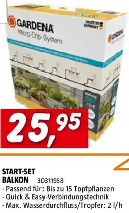 Bauhaus Start-set balkon Angebot