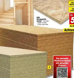 Bauhaus OSB-Verlegeplatte Angebot
