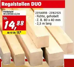 Bauhaus Regalstollen Duo Angebot