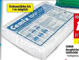 Bauhaus Cemix Ausgleichsschüttung Isofloor Angebot