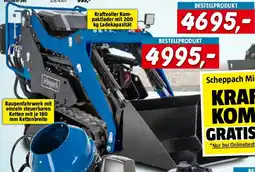 Bauhaus Scheppach Kompaktlader MKL730 Angebot