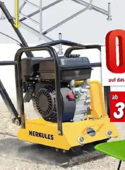 Bauhaus Herkules Rüttelplatte RP1800 Angebot