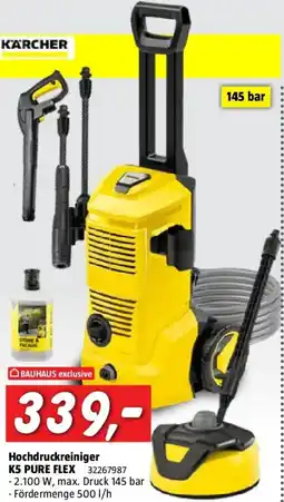 Bauhaus Kärcher Hochdruckreiniger K 5 Pure Flex Home Angebot
