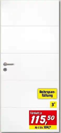 Bauhaus Zimmertür Quadro Angebot