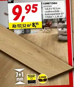 Bauhaus Laminat Comet Eiche Angebot