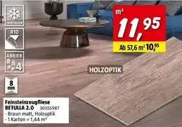 Bauhaus Feinsteinzeugfliese Betulla 2.0 Angebot