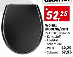 Bauhaus Camargue WC-Sitz Modena Angebot