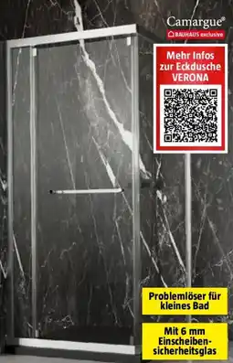 Bauhaus Camargue Eckdusche Verona Angebot