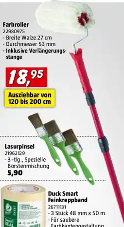 Bauhaus Schuller Farbroller-Set Greenline P-R Set Angebot