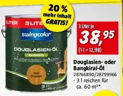 Bauhaus Swingcolor bangkirai-öl Angebot