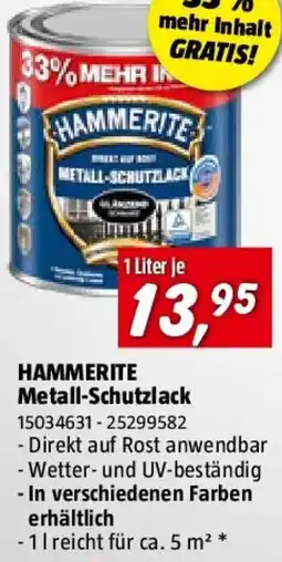 Bauhaus Hammerite Metall-Schutzlack Hammerschlag Angebot