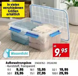 Bauhaus Aufbewahrungsbox Wasserdicht Angebot