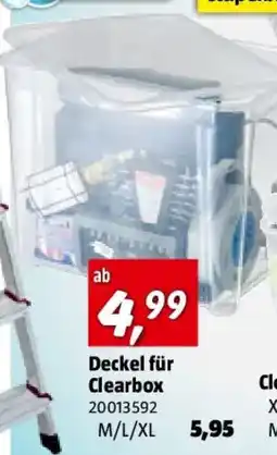 Bauhaus Regalux Clear Box-Deckel Angebot