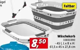 Bauhaus Wäschekorb faltbar Angebot