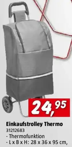 Bauhaus Einkaufstrolley Thermo Angebot