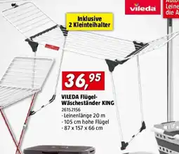Bauhaus Vileda Flügel-Wäscheständer King Angebot