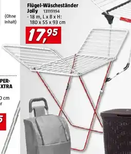 Bauhaus Flügel-Wäscheständer Jolly Angebot