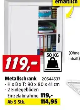 Bauhaus Regalux Metall-Mehrzweckschrank Angebot