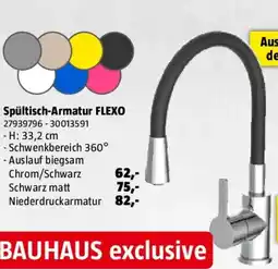 Bauhaus Camargue Spültischarmatur Flexo Angebot