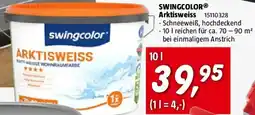 Bauhaus Swingcolor wandfarbe arktisweiß Angebot