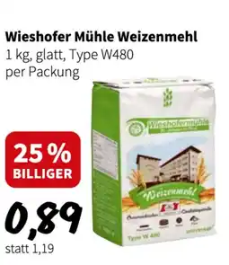 Der Grissemann Wieshofer mühle weizenmehl Angebot