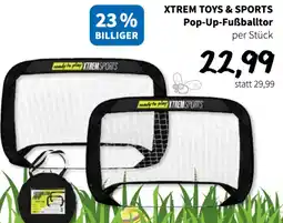 Der Grissemann Xtrem toys & sports pop-up-fußballtor per stück Angebot