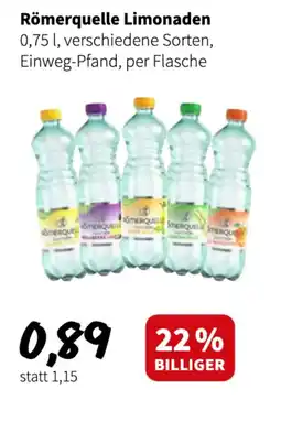 Der Grissemann Römerquelle Limonaden Angebot