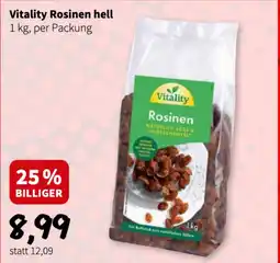 Der Grissemann Vitality rosinen hell Angebot