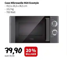 Der Grissemann Caso mikrowelle m20 ecostyle Angebot