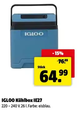 Der Grissemann IGLOO Kühlbox IE27 Angebot