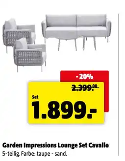 Der Grissemann Garden Impressions Lounge Set Cavallo Angebot