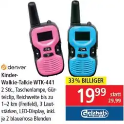 Pagro Diskont denver Kinder- walkie-talkie Angebot